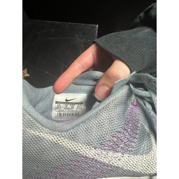 Nike Wmns Flex Fury grey Running Sneakers size 8.5w used no box - Picture 6 of 6